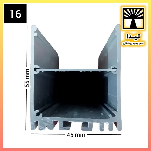 لاین نوری چراغ خطی کد 16