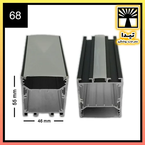 لاین نوری چراغ خطی کد 68