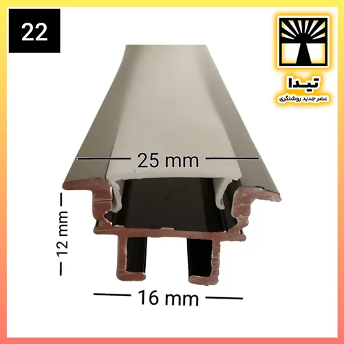 لاین نوری چراغ خطی کد 22
